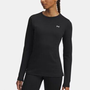 UNDER ARMOUR Base 4.0 Long Sleeve Shirt Black Size Small
